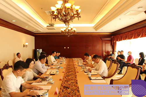 安徽省蚌埠市到访安博电子（中国）有限公司，洽谈产业经济合作C.jpg